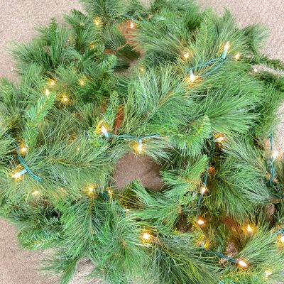 Balsam Hill Pre-Lit Artificial Christmas Garland