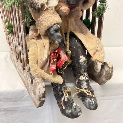 3294 Large Christmas Santa with Sleigh