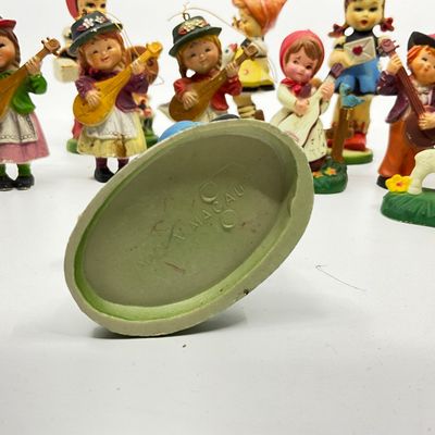 3264 Lot of Vintage Hummel Style Plastic Ornaments