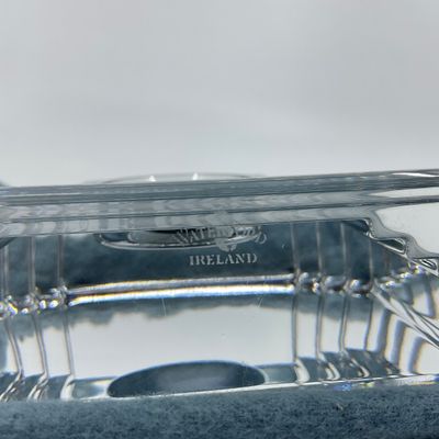 3298 Waterford Crystal Desk Clock