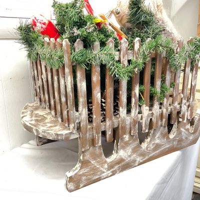 3294 Large Christmas Santa with Sleigh