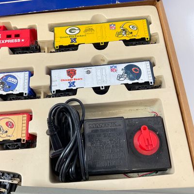 Vintage Mantua HO Scale NFL Super Bowl Winners Train Set (1993)