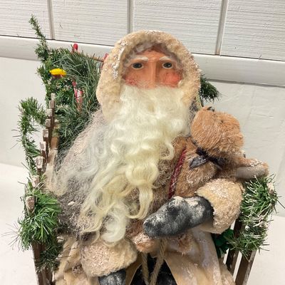 3294 Large Christmas Santa with Sleigh
