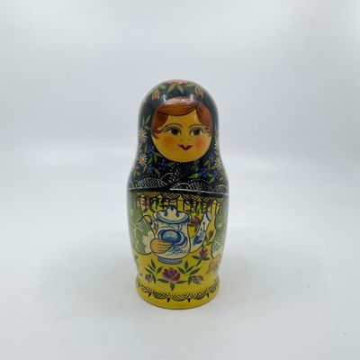 3292 Set of Russian Handpainted Nesting Dolls