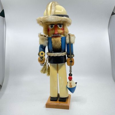Vintage Steinbach Captain / Sailor Wooden Nutcracker - West Germany