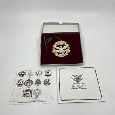 1998 White House Historical Association Christmas Ornament