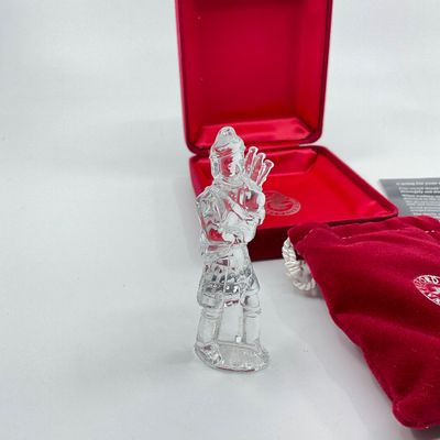 3249 Waterford Crystal 12 days of Christmas Ornament Collection “11 Pipers Piping”