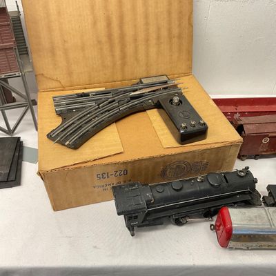 3295 Large lot of Antique Trains & Parts