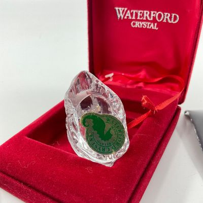 3254 Waterford Crystal 12 Days of Christmas “Partridge in a Pear Tree” 1st Ed.