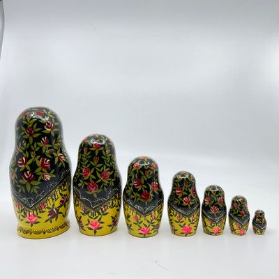 3292 Set of Russian Handpainted Nesting Dolls