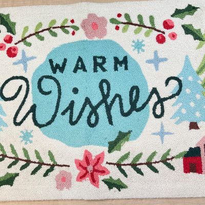 Loloi 'Warm Wishes' Hooked Christmas Accent Rug - 27" x 45"