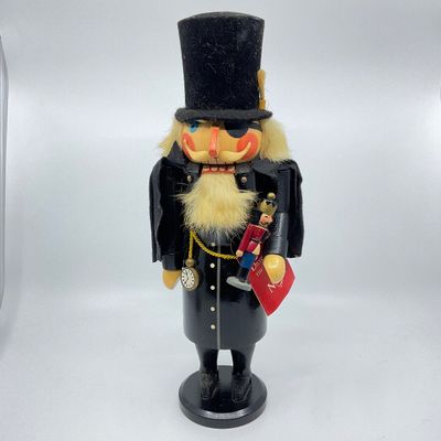 Vintage Herr Drosselmeyer Wooden Nutcracker