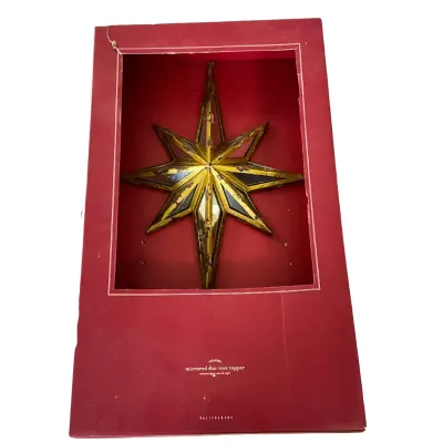 3268 Pottery Barn Mirrored Star Tree Topper