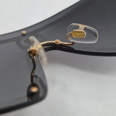 LOT 1U: Versace VE2226 Gold Metal Framed Sunglasses