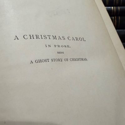 LOT 139K: Charles Dickens - Antique Books 1870s Harper and Brothers - 17 Volumes - Christmas Carol, Oliver Twist, Great Expectations and...