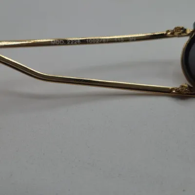 LOT 1U: Versace VE2226 Gold Metal Framed Sunglasses