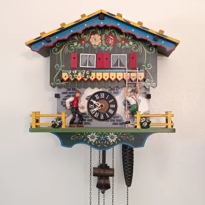 LOT 221: E. Schmeckenbecher West German Cuckoo Clock