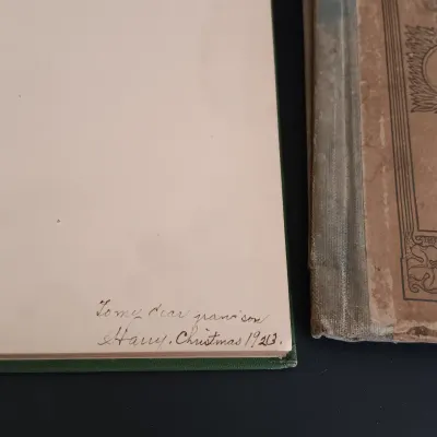 LOT 209: Antique Book Lot featuring The Good Neighbor, The Old Book: How it Came & How to Use It, Lame Sam & Others