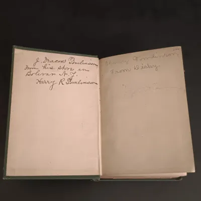 LOT 205: Sir Walter Scott Poetry with Bamboo Pattern Leather Cover, Classic Poems Circa 1908 & The Poems of Adelaide A Procter 1881