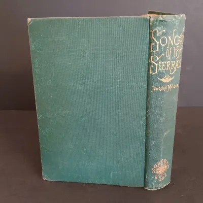 LOT 207: Collection of Antique Books: Li"l" Gal by Paul L Dunbar, The Castle & The Cottage by E. Perring, Songs of Sierra...