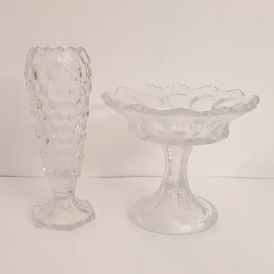 LOT 139: Vintage Glass Collection: Uranium, Marigold Carnival, Pink