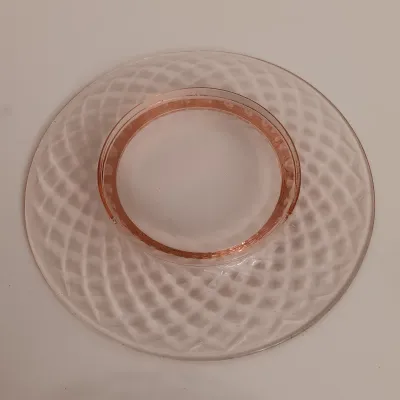 LOT 136: Vintage Pink Depression Glass