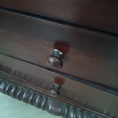 LOT 190: Bombay-Style 4-Drawer Chest