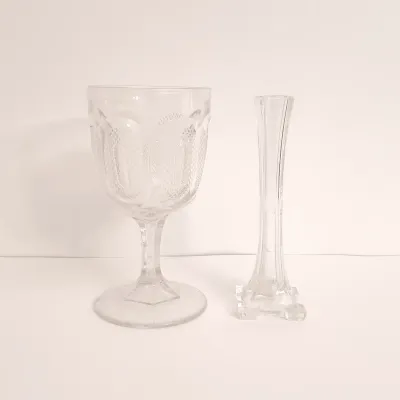 LOT 140: Signature Houseware Dinner Bowls, Vintage Candy Bowls & Vases