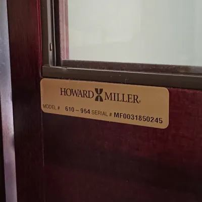 LOT 192: New/Old Stock Howard Miller Collindale Grandfather Clock