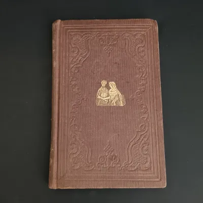LOT 204: Latched New Testament 1863 with The Marriage Memento 1852 & Peep of Day 1877
