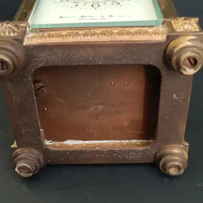 LOT 224: Antique Bailey Banks and Biddle Philadelphia Carriage Clock