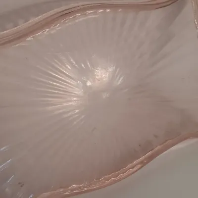 LOT 214: Pink Depression Glass Plates, Cups, Bowls and More