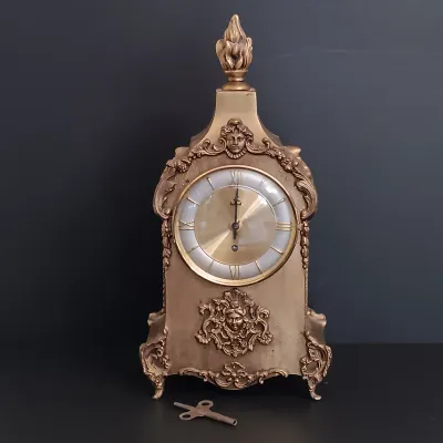 LOT 226: Westwood 8-Day Metal Mantel Clock