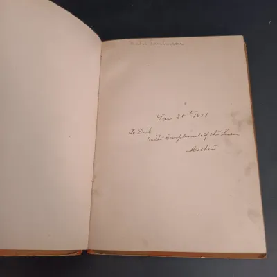 LOT 210: Antique Book Lot featuring City Festivals, Farm Ballads, The Book of Gold & More