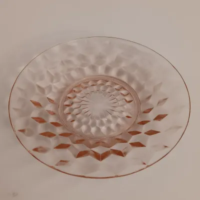 LOT 136: Vintage Pink Depression Glass