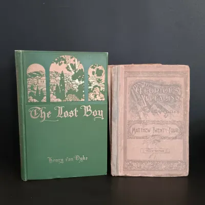 LOT 209: Antique Book Lot featuring The Good Neighbor, The Old Book: How it Came & How to Use It, Lame Sam & Others