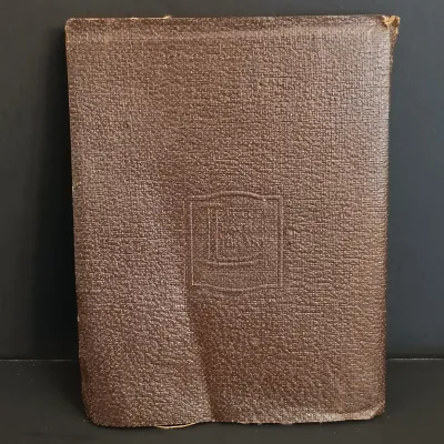 LOT 206: Leatherbound Bronte's Poems, Mini Leatherbound Christmas Carol, Longfellow's Prose Works 1866 and Whittier's...