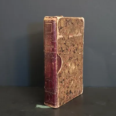 LOT 201: Leather-Bound German General Evangelical Hymnal for the Grand Duchy of Hesse 1842