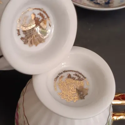 LOT 233: Teacup Collection - Royal Albert, Limoge & ND Exclusive