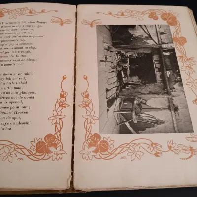 LOT 207: Collection of Antique Books: Li"l" Gal by Paul L Dunbar, The Castle & The Cottage by E. Perring, Songs of Sierra...