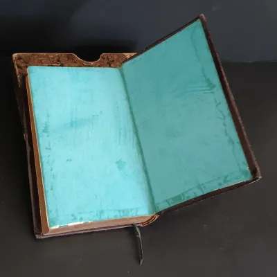 LOT 201: Leather-Bound German General Evangelical Hymnal for the Grand Duchy of Hesse 1842