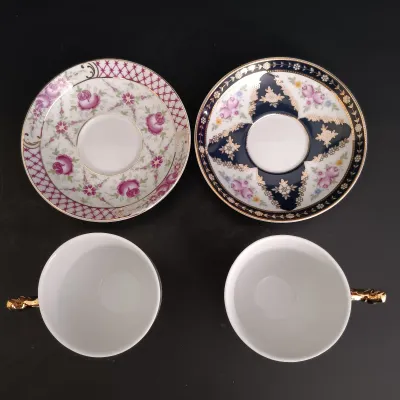 LOT 233: Teacup Collection - Royal Albert, Limoge & ND Exclusive