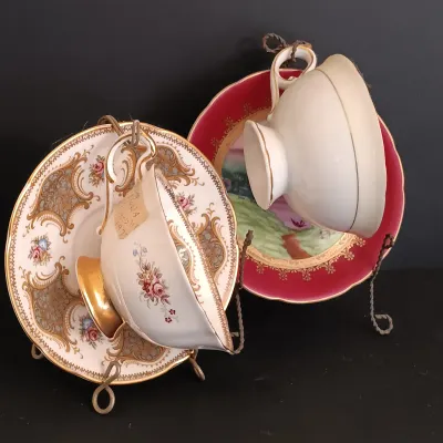 LOT 233: Teacup Collection - Royal Albert, Limoge & ND Exclusive