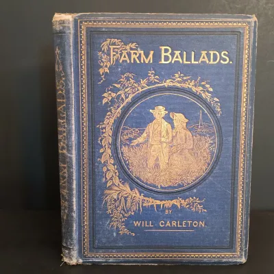 LOT 210: Antique Book Lot featuring City Festivals, Farm Ballads, The Book of Gold & More