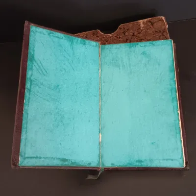 LOT 201: Leather-Bound German General Evangelical Hymnal for the Grand Duchy of Hesse 1842
