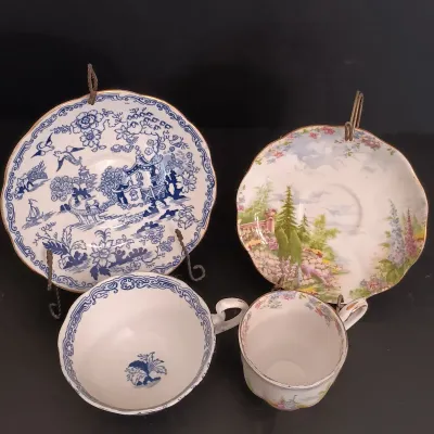 LOT 233: Teacup Collection - Royal Albert, Limoge & ND Exclusive
