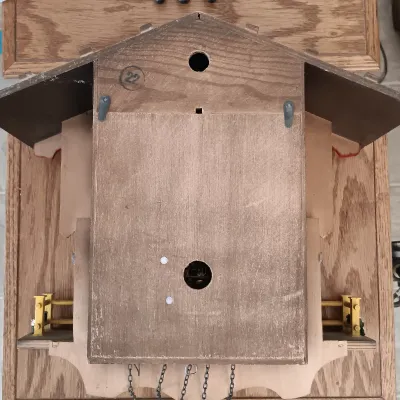 LOT 221: E. Schmeckenbecher West German Cuckoo Clock