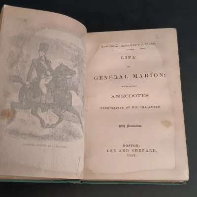 LOT 208: Antique Book Lot featuring 'Our Country in War' (1898), Benjamin Franklin & Others