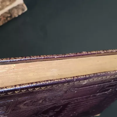 LOT 201: Leather-Bound German General Evangelical Hymnal for the Grand Duchy of Hesse 1842