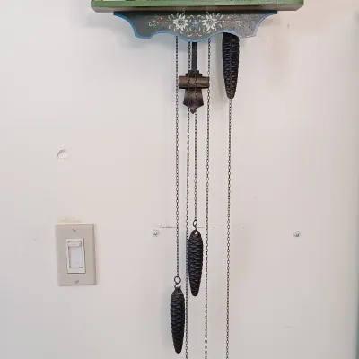 LOT 221: E. Schmeckenbecher West German Cuckoo Clock